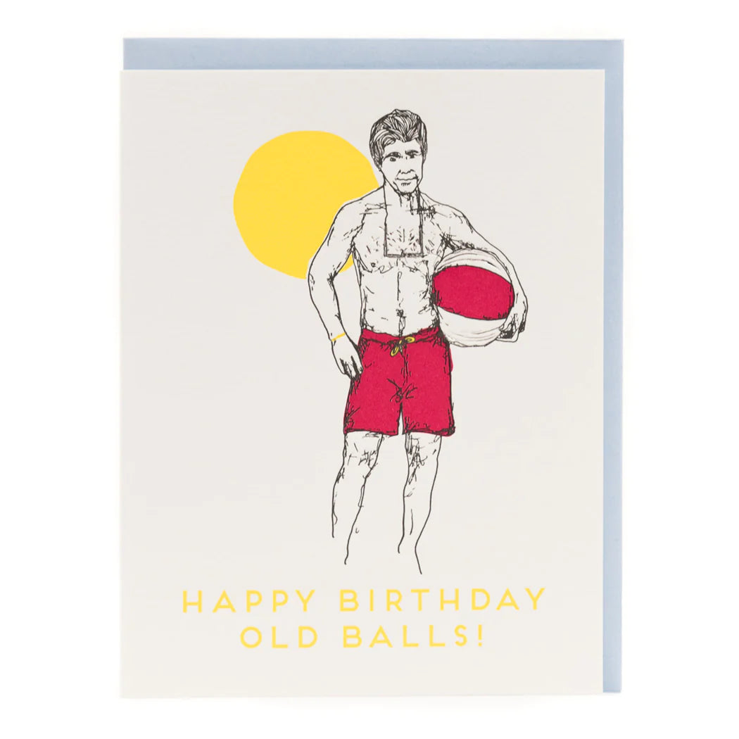 Porchlight Press Card - Old Balls