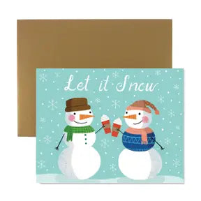 Hello Holy Days - Let it Snow Latte Snowman