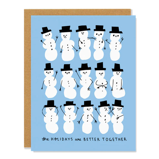 Badger and Burke Card - Better Together Holiday Snowman