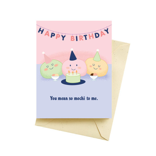 Seltzer Goods Cards - Mochi Birthday