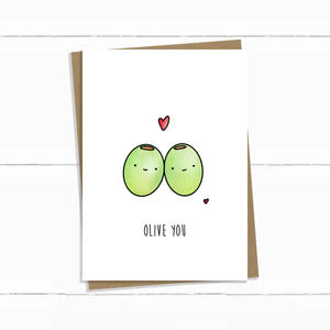 Baun Bon Cards - Olive You