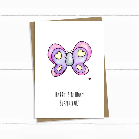 Baun Bon Card - Birthday Butterfly