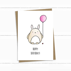 Baun Bon Card - Hoppy Birthday