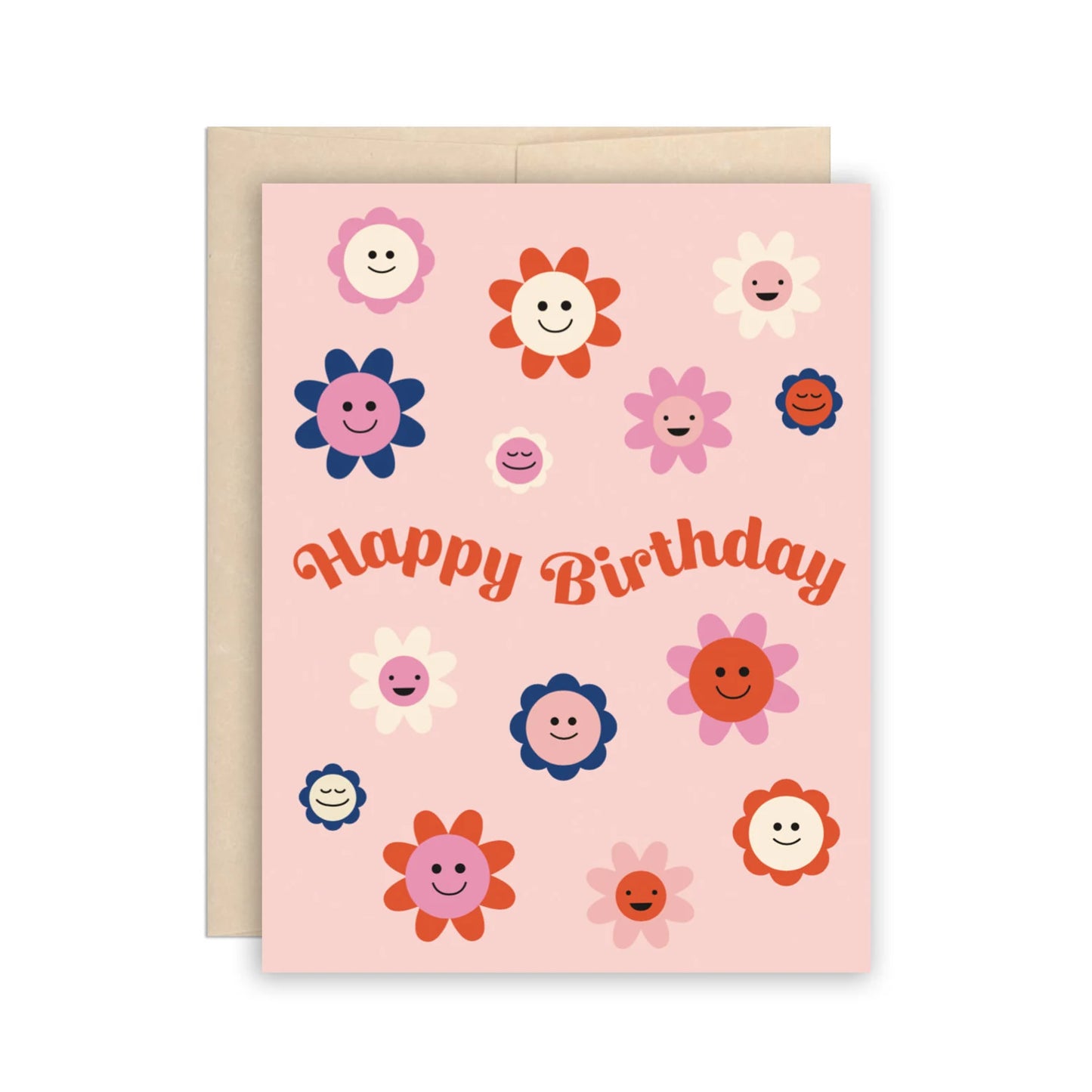 The Beautiful Project - Retro Flowers Birthday