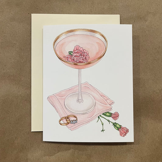 Keepsake Studio Card - Engagement Cocktail