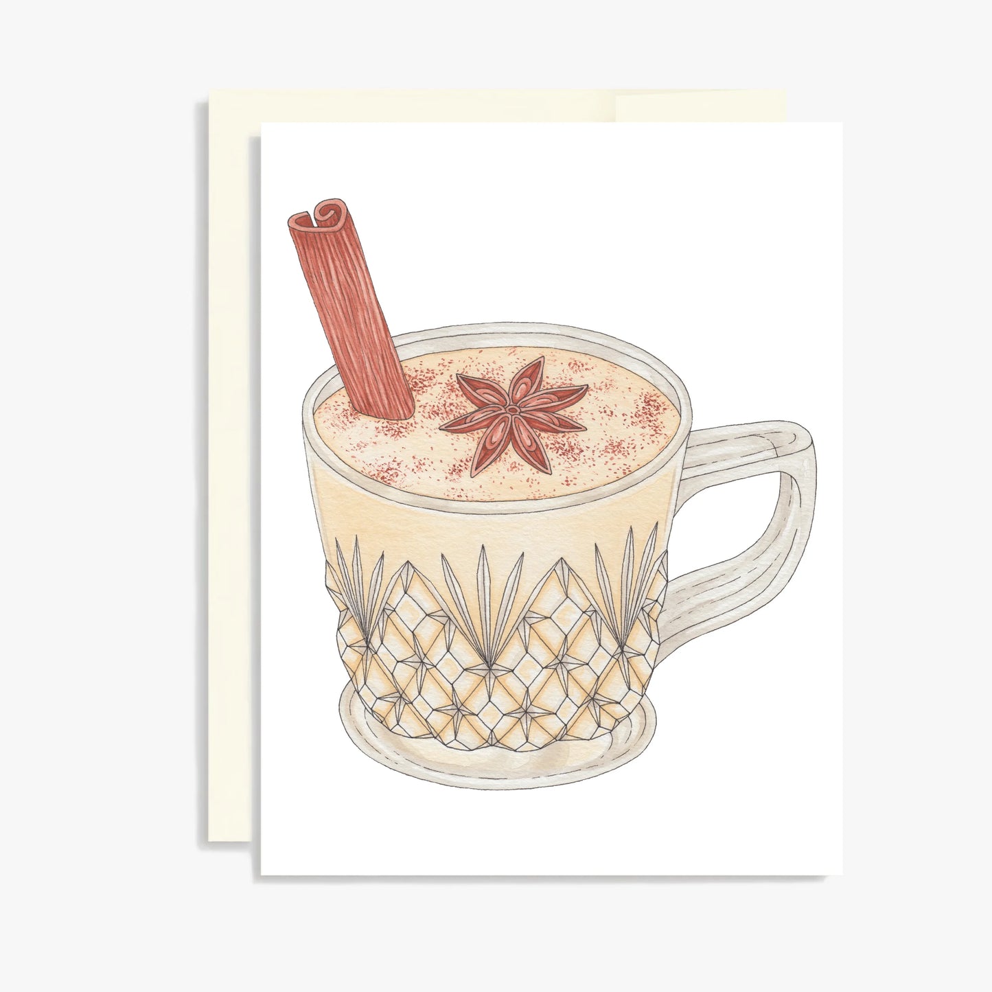 Keepsake Studio Card - Egg Nog