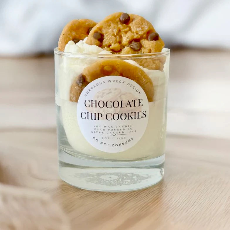 Gorgeous Wreck Soy Wax Dessert Candle