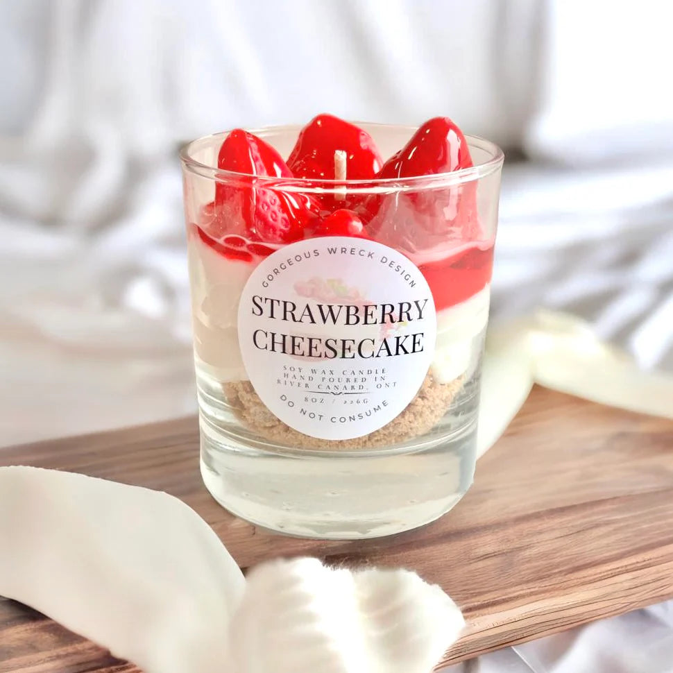 Gorgeous Wreck Soy Wax Dessert Candle