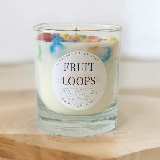 Gorgeous Wreck Soy Wax Dessert Candle