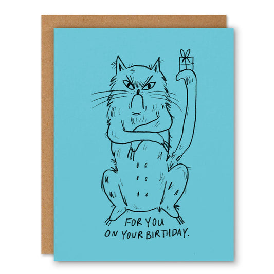 Badger and Burke Card - Snitty Kitty Little Gifty
