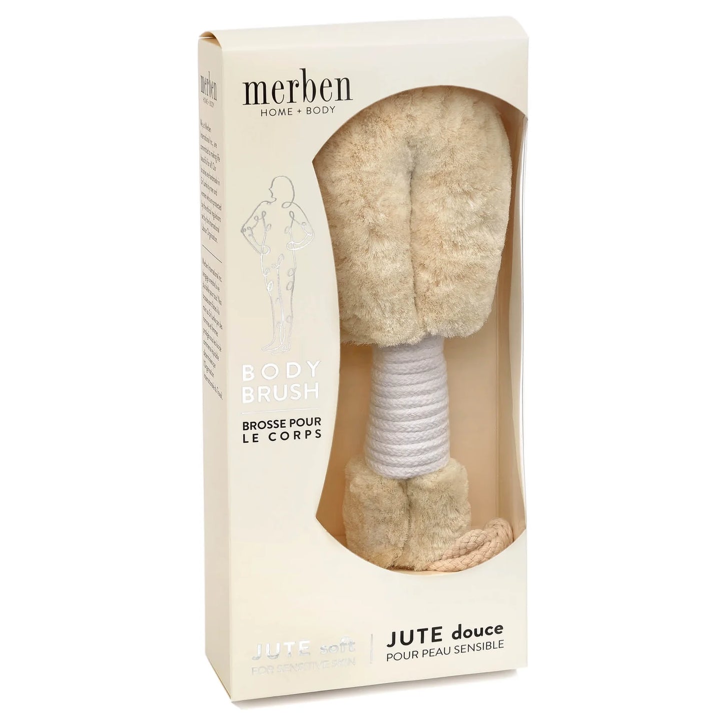 Merben Body Brush (With Handle)