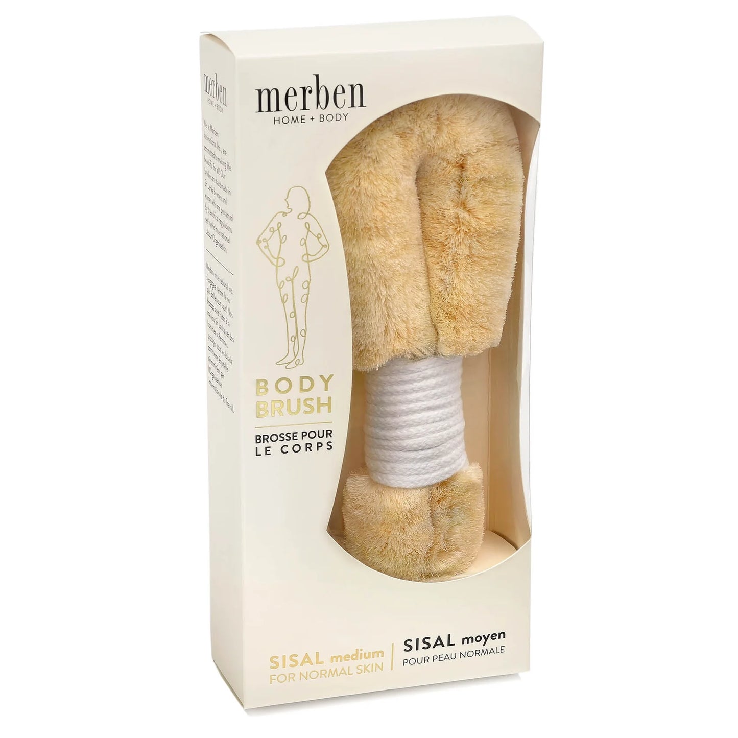 Merben Body Brush (With Handle)