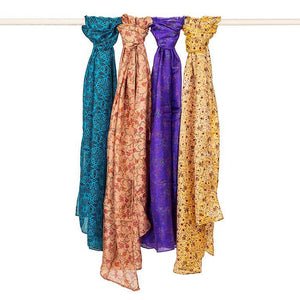 Upcycled Vintage Sari Scarf
