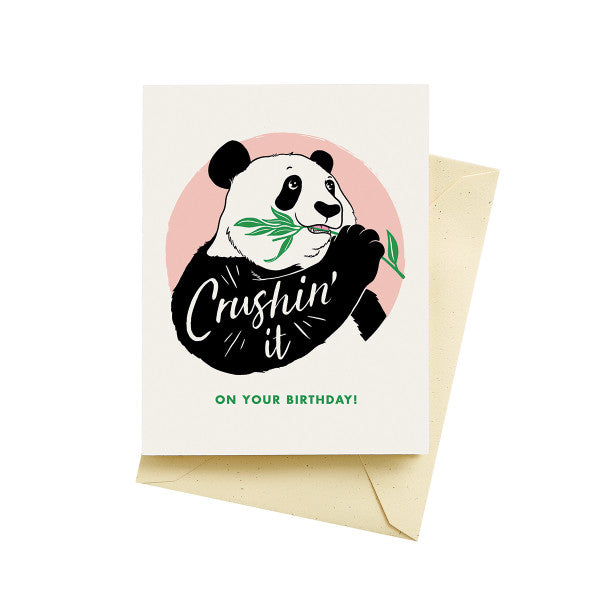 Seltzer Goods Cards - Crushin’ It Panda