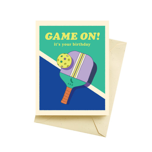 Seltzer Goods Cards - Game On Birthday