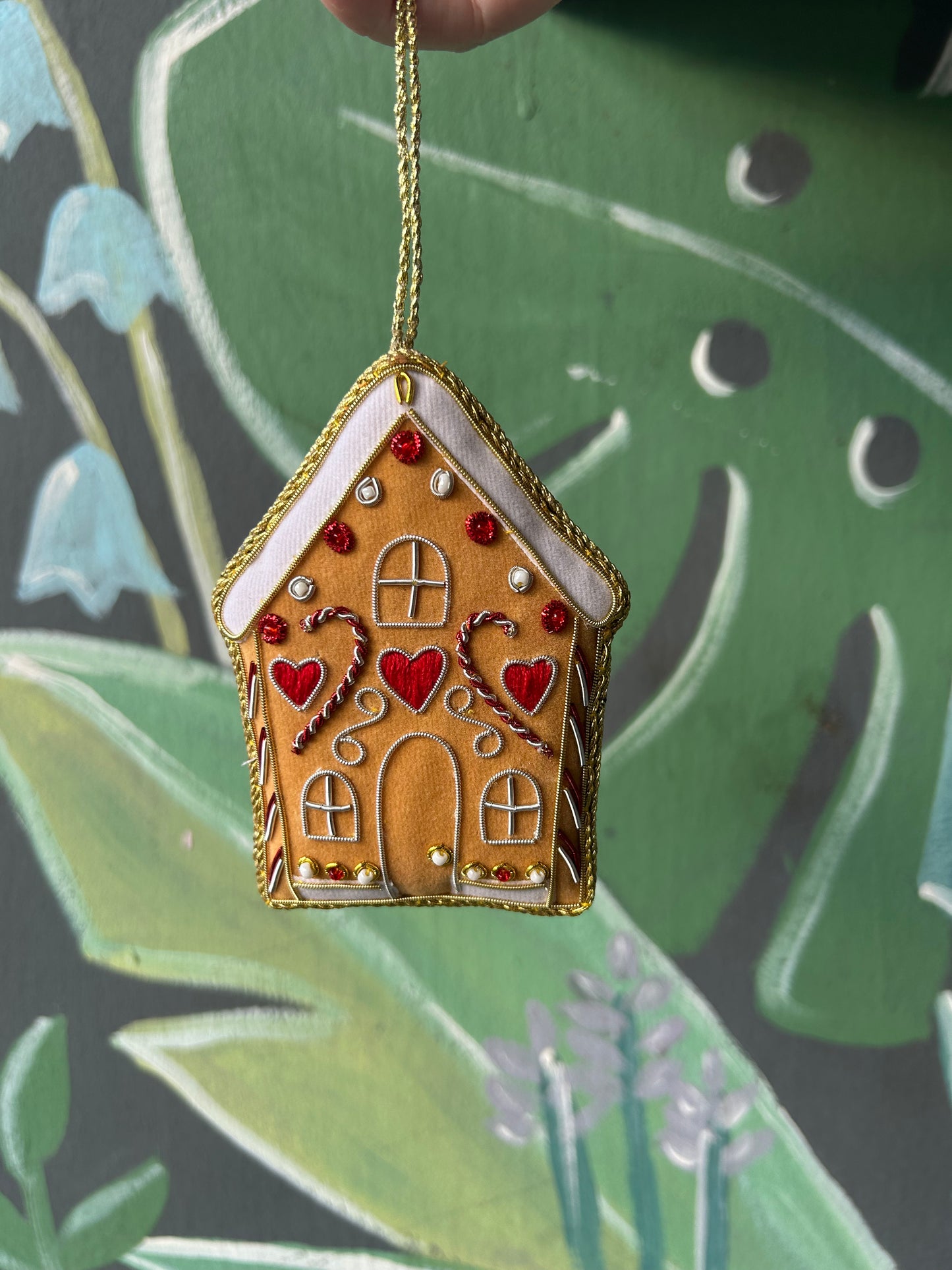 Jafsons Zari Embroidered Ornament