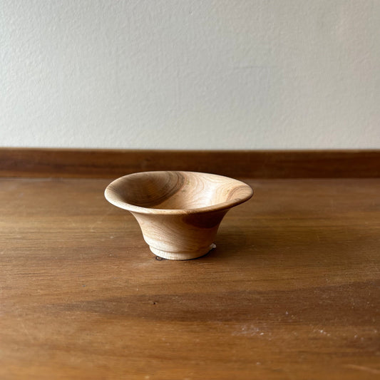 Handmade Wooden Miniature Bowls