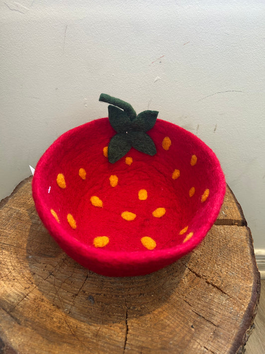 Hamro Felted Wool Fruits Bowls