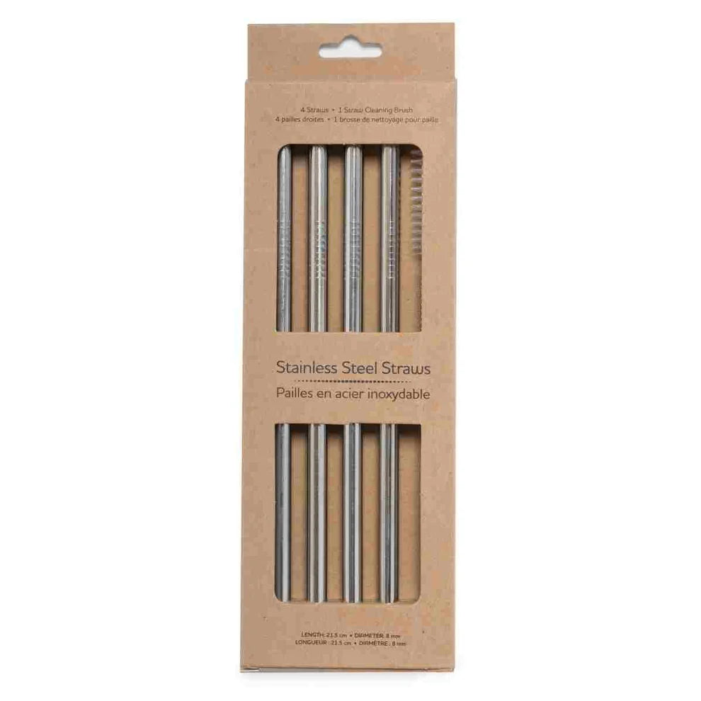 Stainless Steel Straw Set