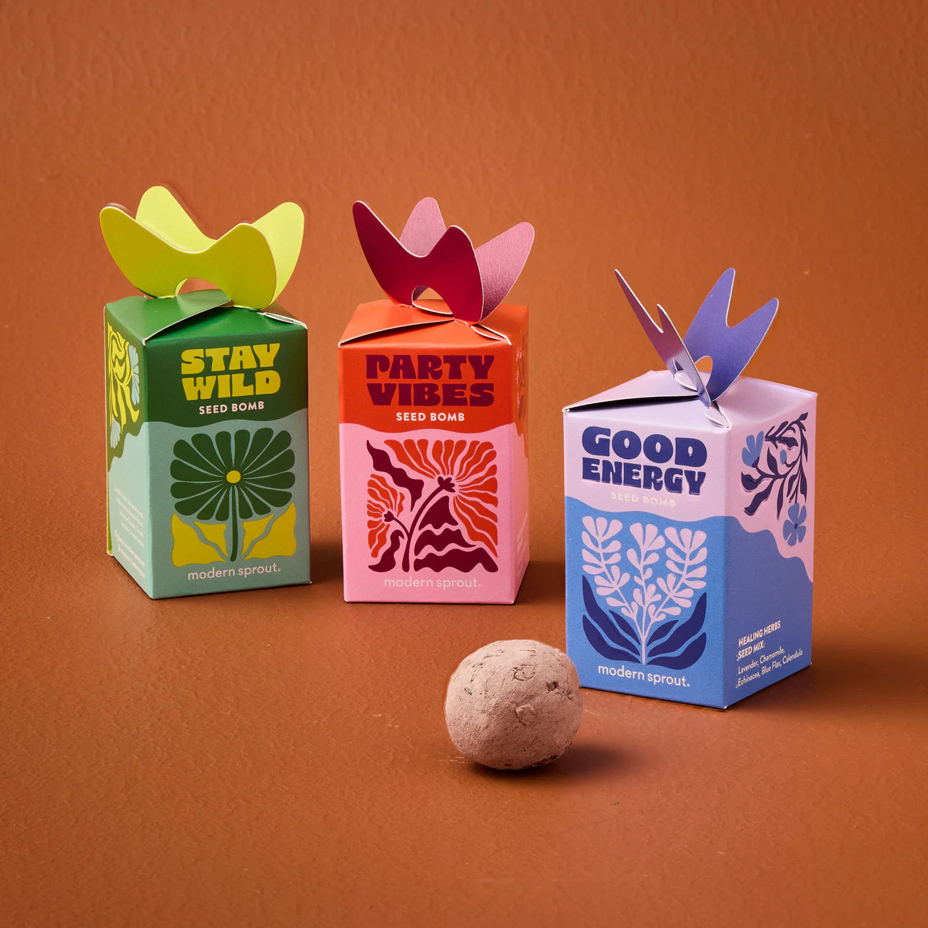 Modern Sprout Seed Bombs