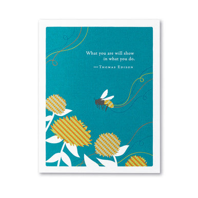 Positively Green Card - What You Do (Edison) - Thank You