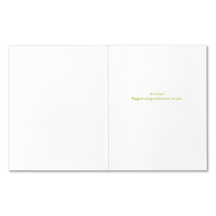 Positively Green Card - How Great (Tyson) - Congratulations