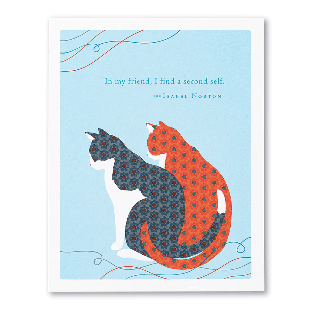 Positively Green Card - Second Self (Norton) - Friendship