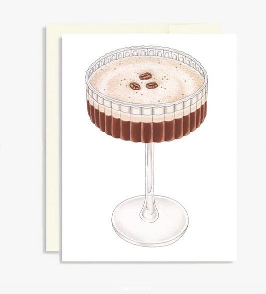 Keepsake Studio Card - Espresso Martini