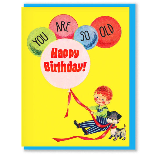 Smitten Kitten Card - You Are So Old