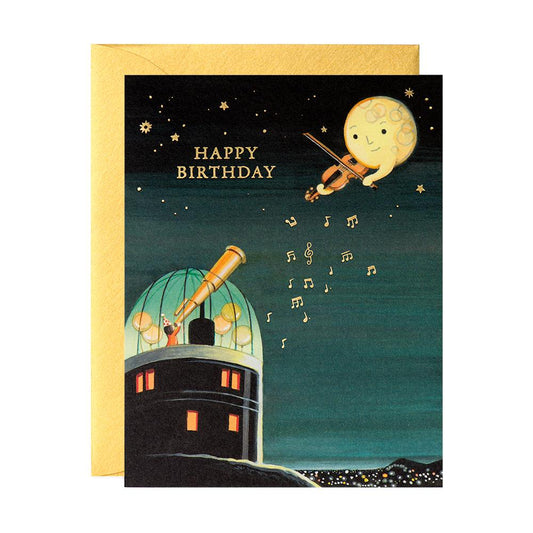 JooJoo Paper Card - Moon Song Birthday