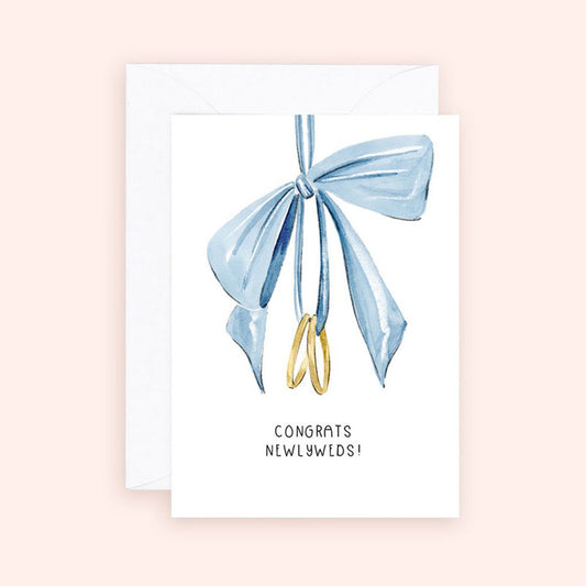 Almeida Illustrations Mini Card - Congrats Newlyweds