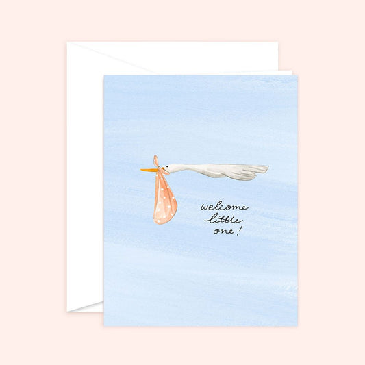 Almeida Illustrations Card - Welcome Little One
