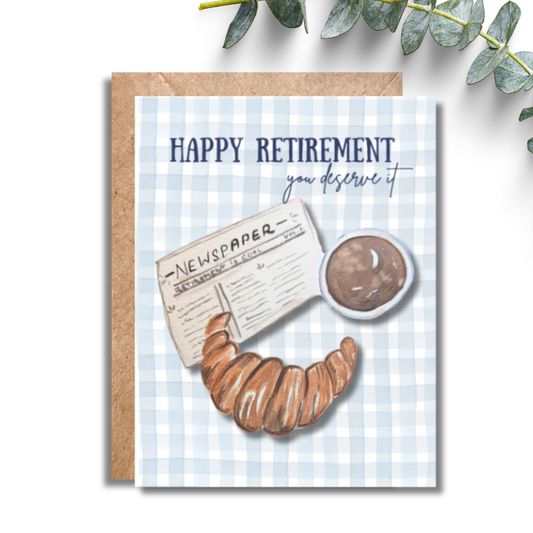 Amy Rae Maker Card - Happy Retirement