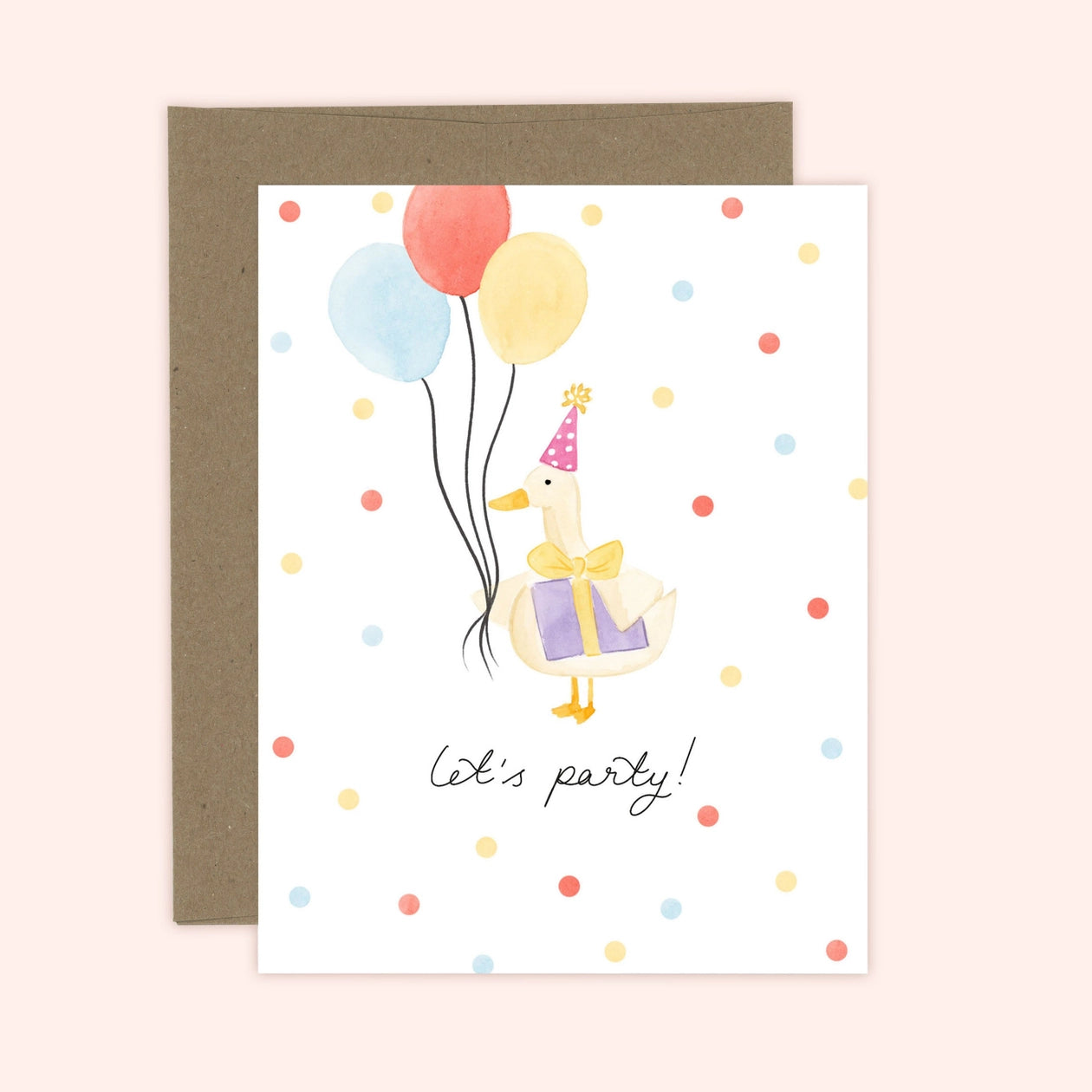 Almeida Illustrations Card - Birthday Goose