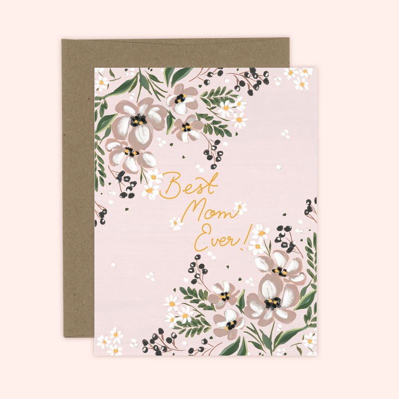 Almeida Illustrations Card - Best Mom Ever