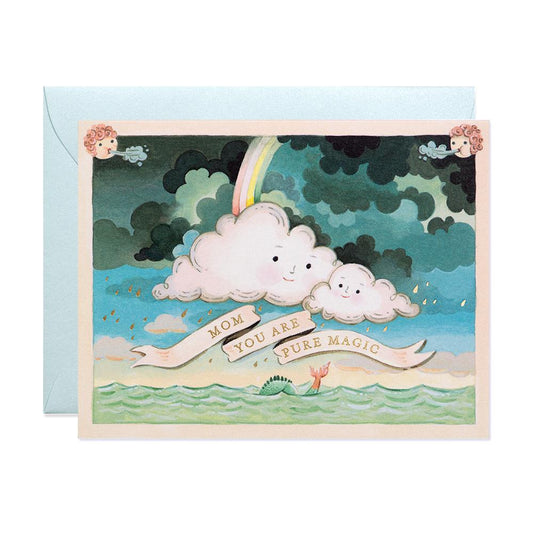 JooJoo Paper Card - Mother's Day Clouds
