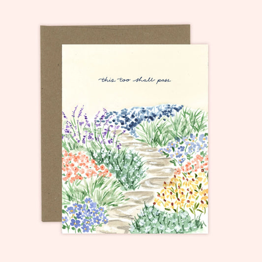Almeida Illustrations Card - This Too Shall Pass