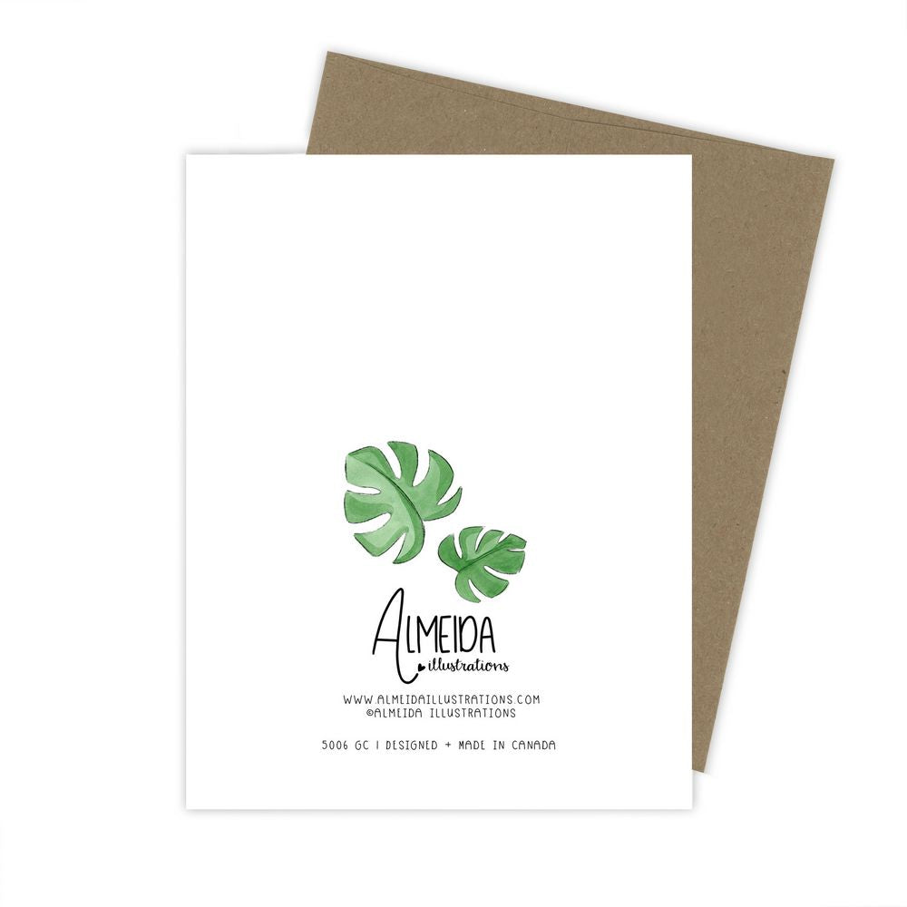 Almeida Illustrations Card - Thank You For Raising Me