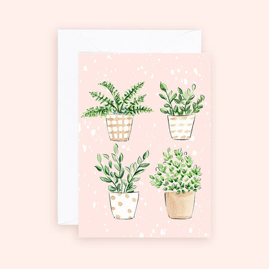 Almeida Illustrations Mini Card - Plants