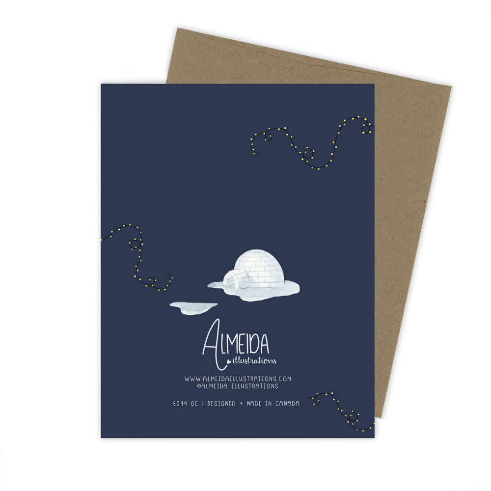 Almeida Illustrations Card - Holly Jolly Animals