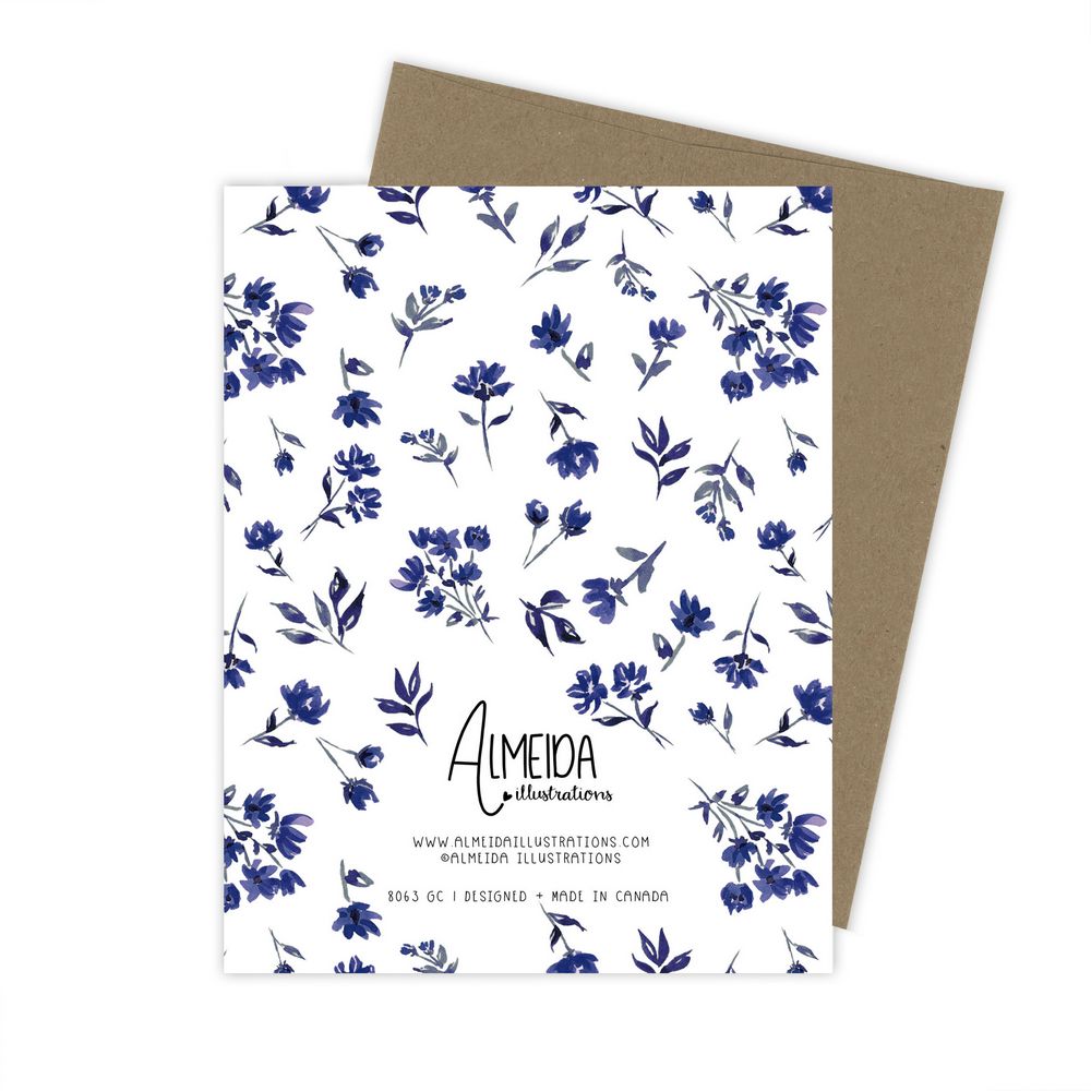 Almeida Illustrations Card - Deepest Condolences