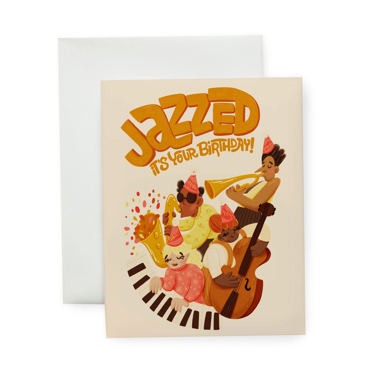 Wallflower Studio Co Card - Jazzed Birthday