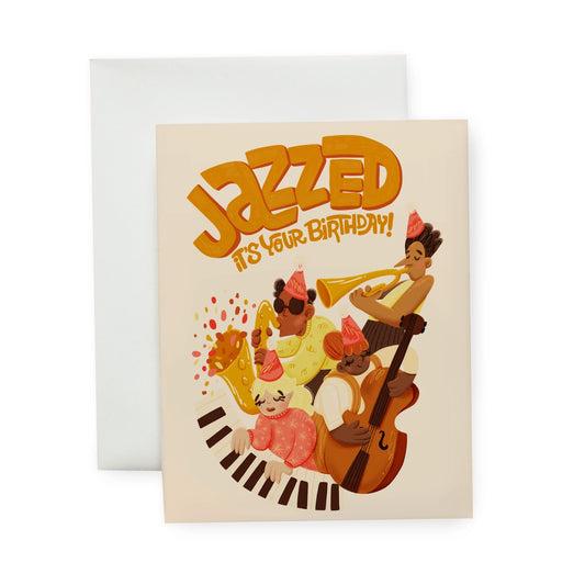 Wallflower Studio Co Card - Jazzed Birthday