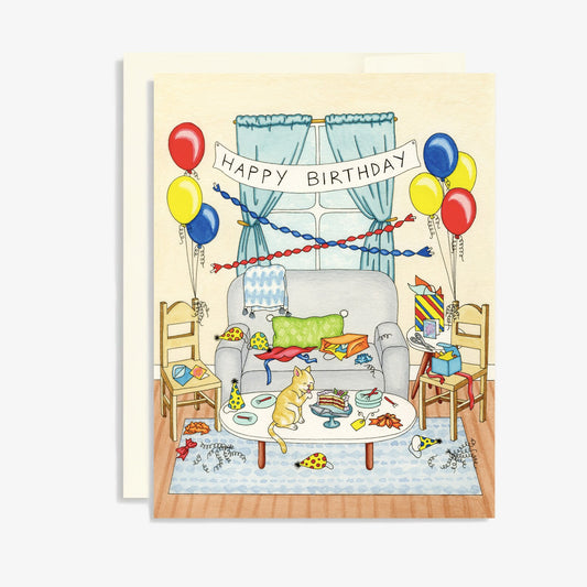 Keepsake Studio Card - Birthday Aftermath
