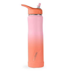 EcoVessel 24oz Insulated Water Bottle With Straw