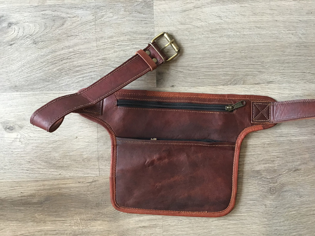 Hand Crafted Leather Fanny Pack
