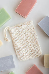 Cana Agave Woven Soap Saver Bag