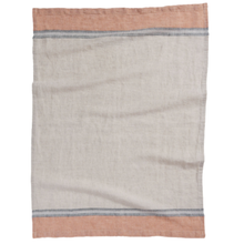 Pokoloko Turkish - Linen HAND TOWEL - French Stripe