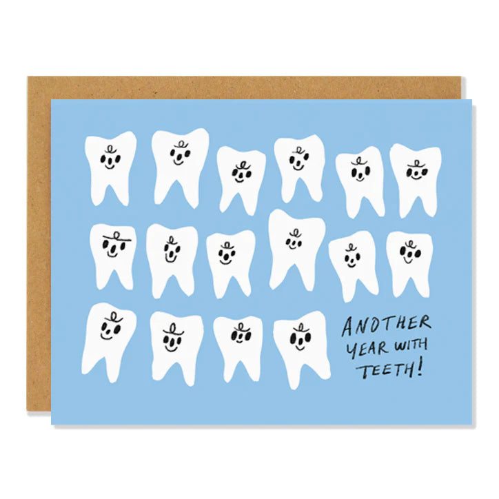 Badger and Burke Card - Another Year With Teeth