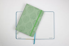 Onyx + Green Hard Cover Stone Paper Notebook